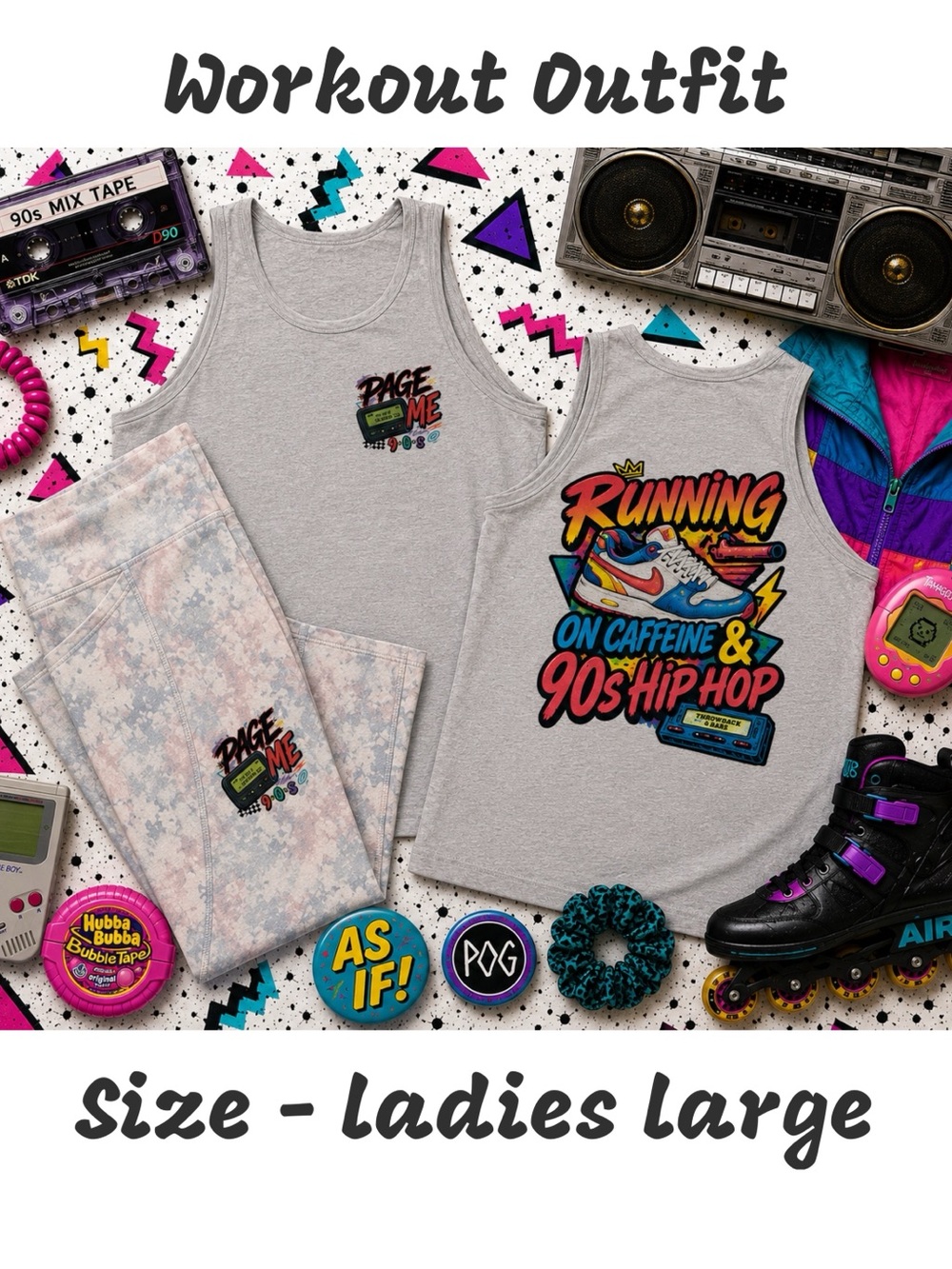 Page me women’s  large workout